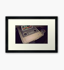 SNES Framed Print
