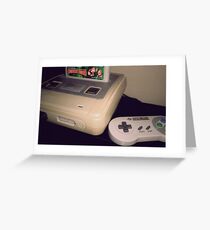SNES Greeting Card