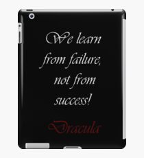We Learn From Failure iPad-Hülle & Skin