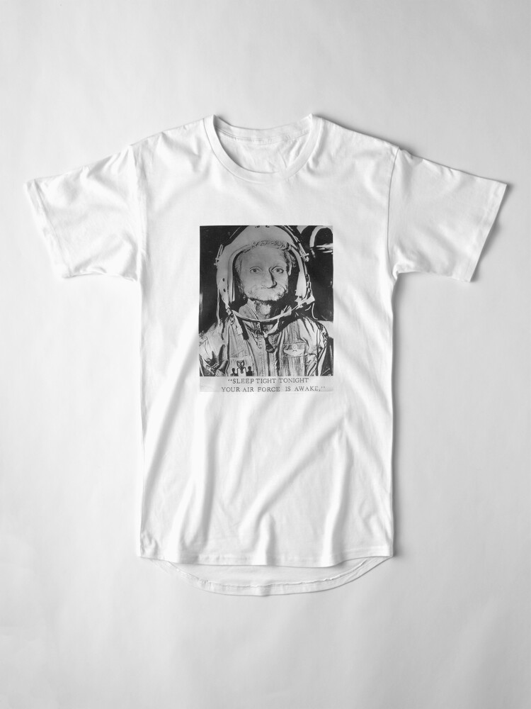 Alternate view of Sleep Tight Tonight Your Air Force is Awake Long T-Shirt
