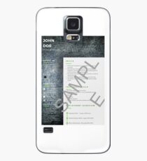 Lebenslauf des benutzerdefinierten Designers Hülle & Klebefolie für Samsung Galaxy