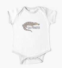 Haustier Gila Monster / Herpetologe Eidechse Reptil Baby Body Kurzarm