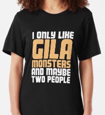 Pet Gila Monster / Lustiges Eidechsen-Reptil Slim Fit T-Shirt