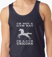 I'm Not A Gym Rat I'm A Gym Unicorn Tank Top