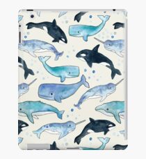 Wale, Orcas und Narwale iPad-Hülle & Klebefolie