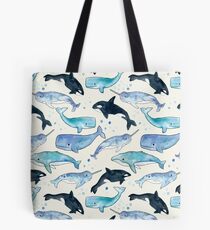 Bolsa de tela Ballenas, Orcas y Narwhals
