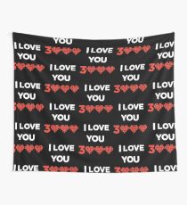 ich liebe dich 3000 mal Wandbehang