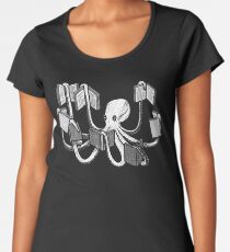 Armé de connaissances T-shirt premium échancré