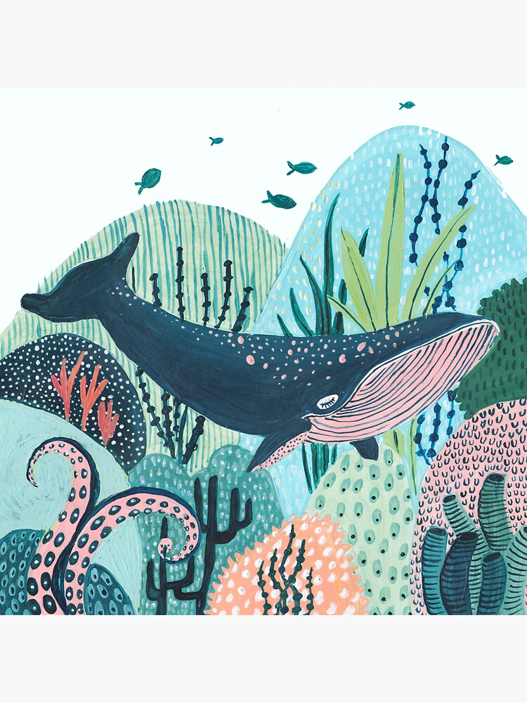 Blue Whale by amberstextiles