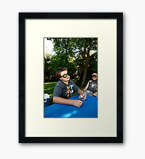 Pouyiok- 4th of July series 1 of 8 Framed Print