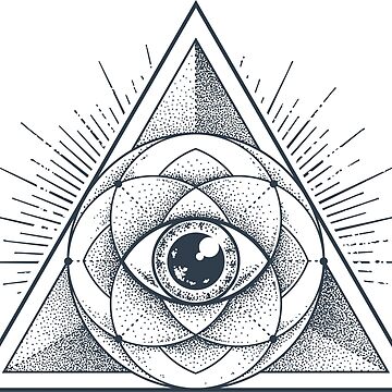 Artwork thumbnail, Beautiful Geometric Eye Design by robertllynch