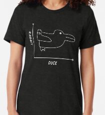 Duck/Rabbit Graph Tri-blend T-Shirt