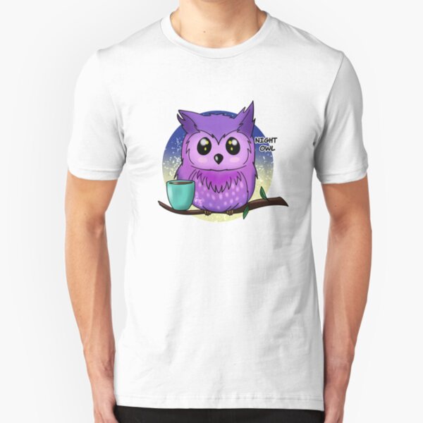 Night owl Slim Fit T-Shirt