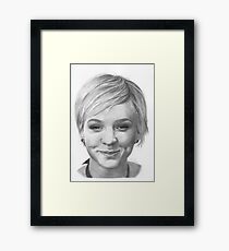 Carey Mulligan Framed Print