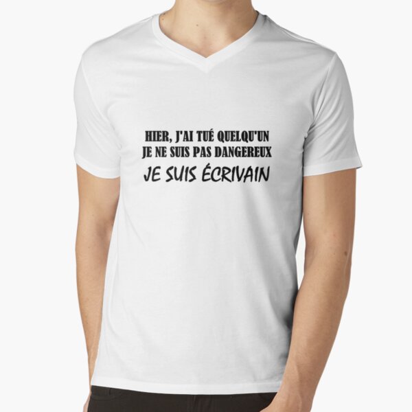 Writer V-Neck T-Shirt