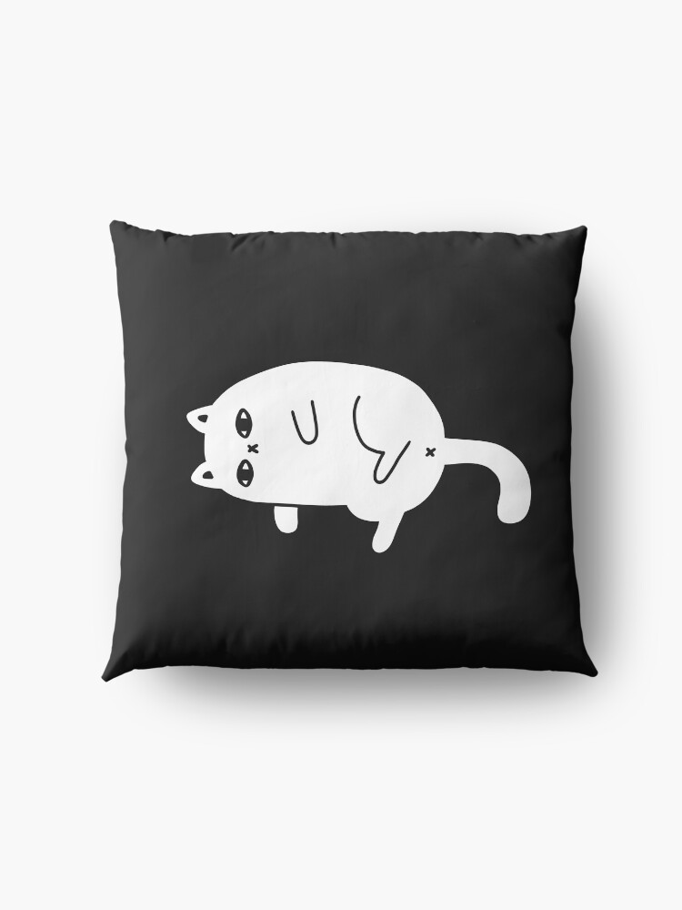 Alternate view of Depression Cat Floor Pillow