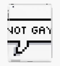 Not Gay iPad Case/Skin