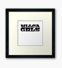 Mallorca Girls Gerahmtes Wandbild