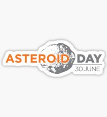 Asteroid Day Sticker