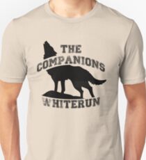 The companions of whiterun - Black Unisex T-Shirt