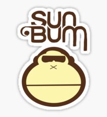 Sun bum Sticker