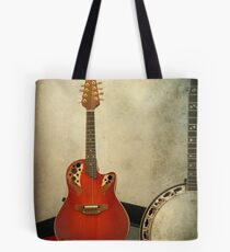 Mandolin and Banjo Tote Bag