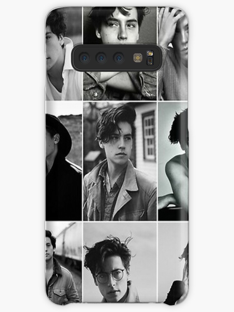 Cole Sprouse Black And White Aesthetic Collage Case Skin For