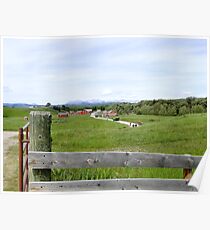 The Bar U Ranch, Alberta, Canada Poster
