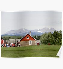 Bar U Ranch, Canada Day 2010 Poster