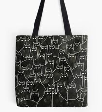 Verdächtige Katzen Tote Bag