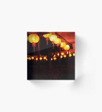 red light Acrylic Block