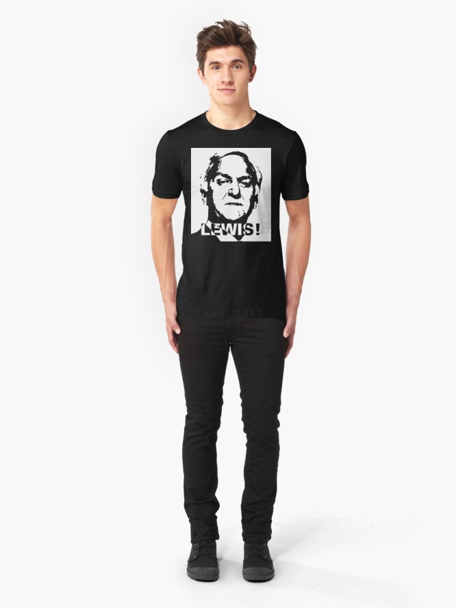 Alternate view of NDVH Morse (white print) Slim Fit T-Shirt