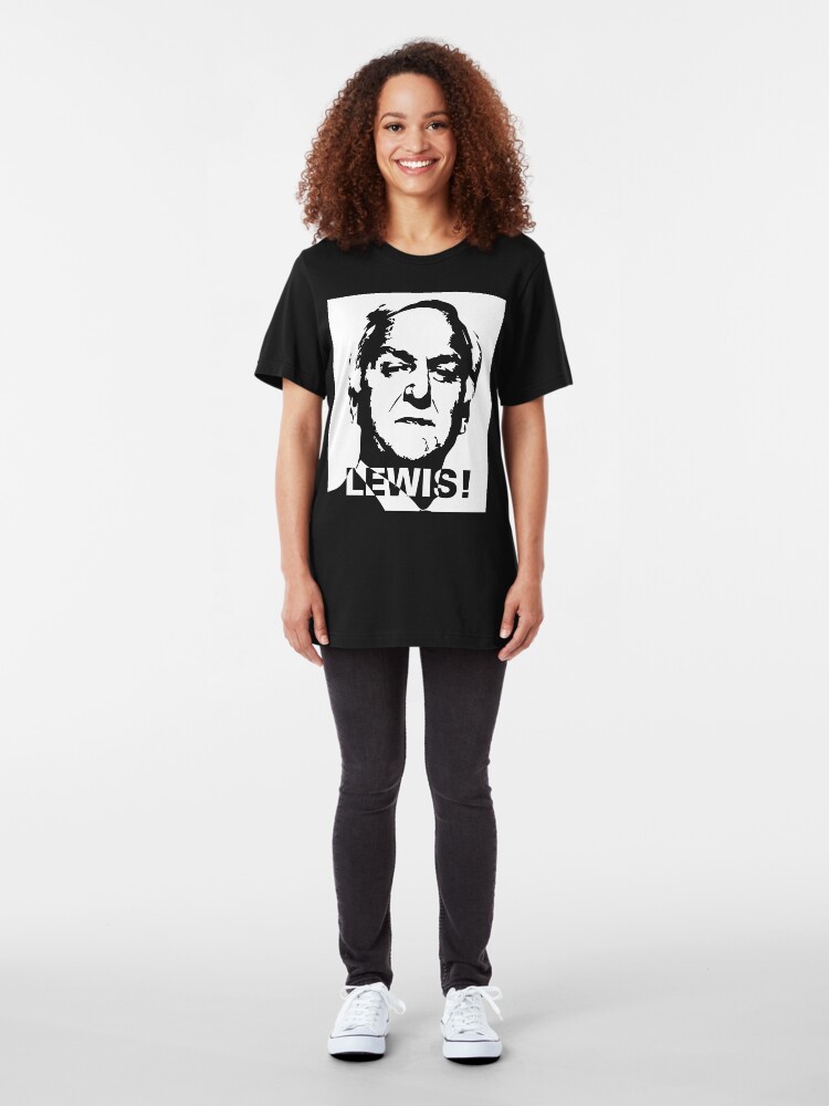 Alternate view of NDVH Morse (white print) Slim Fit T-Shirt