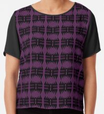 Design blocks - pink Chiffon Top