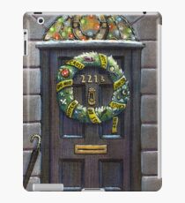 Sherlock Christmas 221 b iPad Case/Skin