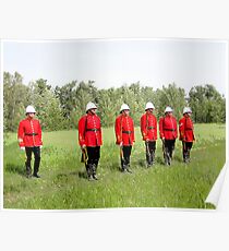 Northwest Mounted Police Regiment Poster