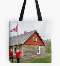 The Flag Raising, Canada Day 2010 Tote Bag
