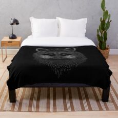 Raccoon Throw Blanket