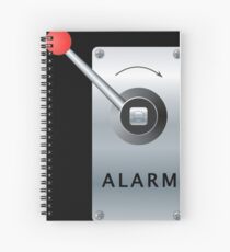 Alarm B Spiral Notebook