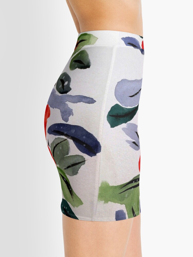 Alternate view of Oriental Flowers Mini Skirt