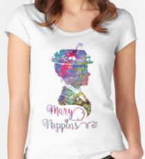 Mary Poppins Women's Fitted Scoop T-Shirt