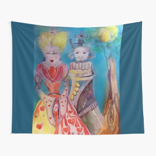 Re e Regina - King and Queen Tapestry