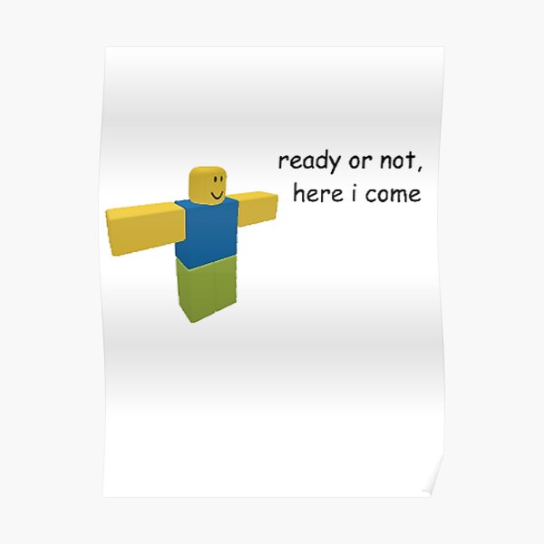 Noob Roblox Memes Posters Redbubble - robloxlovers instagram posts photos and videos picuki com