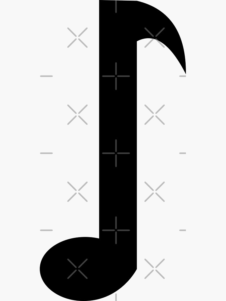 Musical Eighth Notes Symbols by THPStock