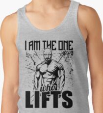 Breaking Bad I Am The One Who Lifts Gym Tank Top