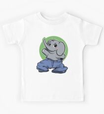 Elephant baby elephant pants Kids T-Shirt