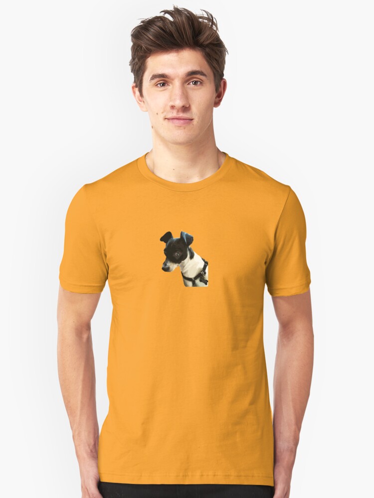 Alternate view of Carl the Rat Terrier Slim Fit T-Shirt