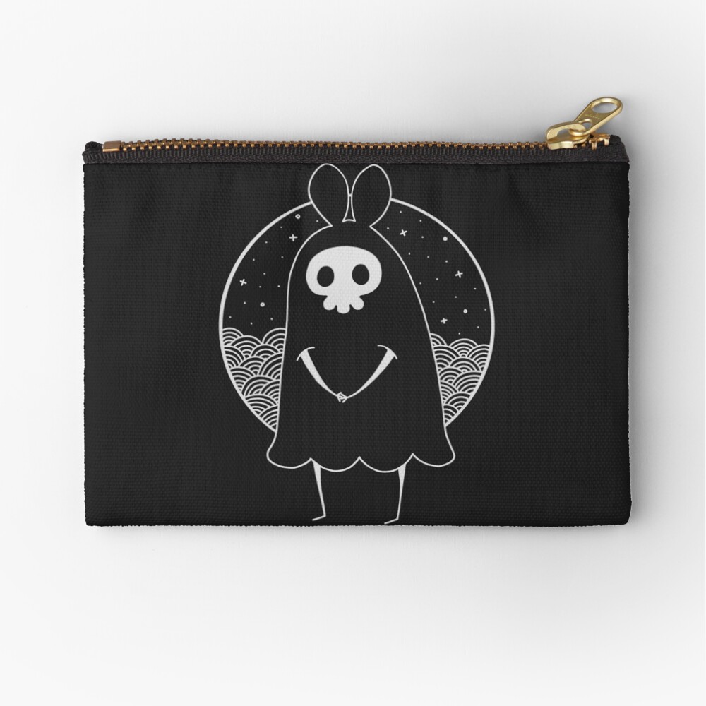 Death Bunny a Zipper Pouch