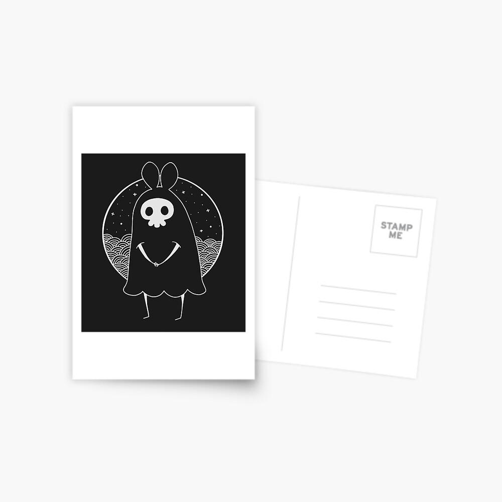 Death Bunny a Postcard
