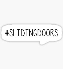 Minivan bumper sticker - Minivan decal - #slidingdoors - Mini van sellout Sticker